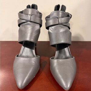 Aldo Gray Strappy Heels